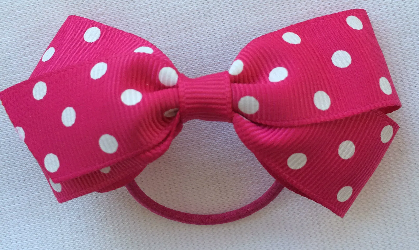 10% rabatt 2015 Partihandel 3 tum, 60 st, Mini Grosgrain Ribbon Alice Band Boutique Dot Bow with Elastic Hair Band Hårtillbehör. Gratis frakt.