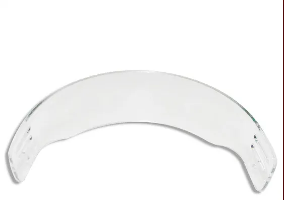 Vente en gros-2015 Pièces de casque de hockey de bouclier de visage de sécurité de la visière fournit la protection supplémentaire