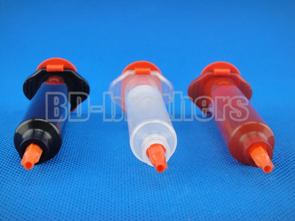 5CC Amber Syringe Barrels Amber/Black/Clear / UV Block Cartridge 