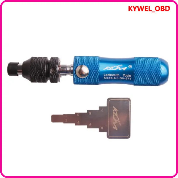 High Quality KLOM 7.8mm Tubular Lock Pick Set Locksmith Tools Adjustable Manipulation Lockpick Tool locksmith tool 