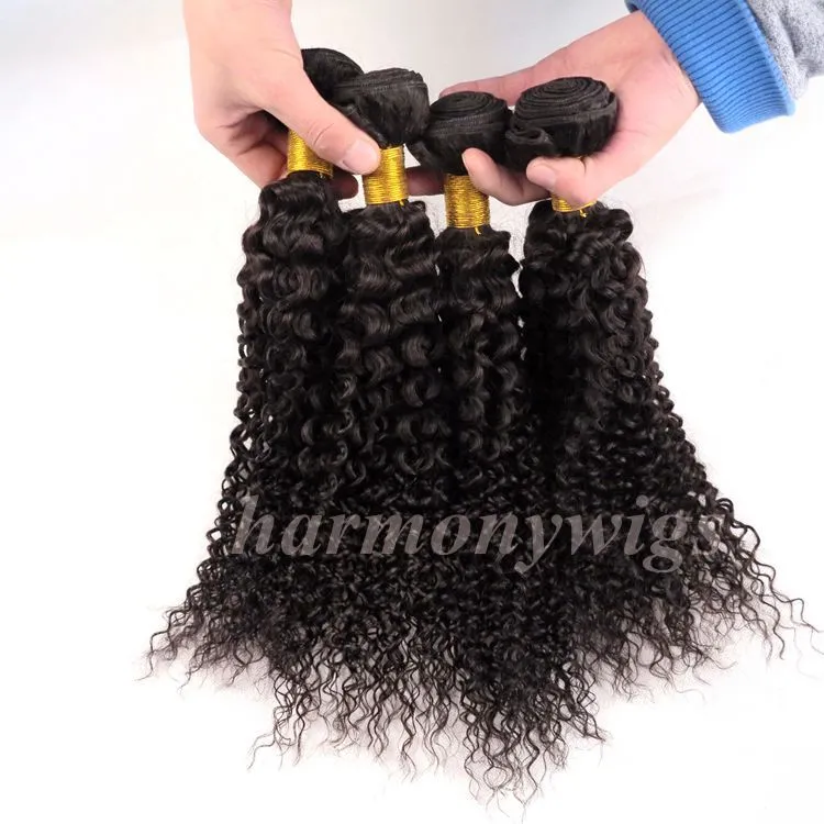 Virgin Mongolian Hair Bundles Menselijk Haar Weefsels Jerry Curly Wefts 8-34inch Onverwerkte Braziliaanse Indische Peruaanse Wevende Har Extensions Mink