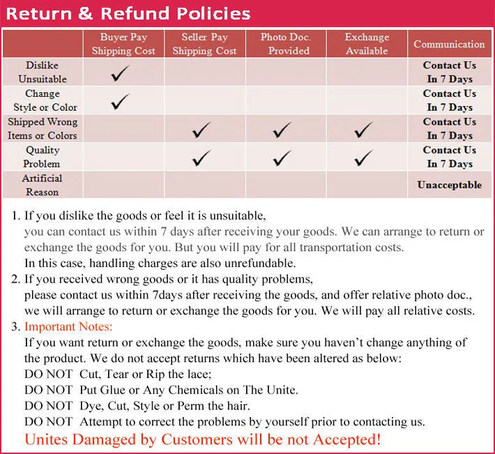 Return Policy 1