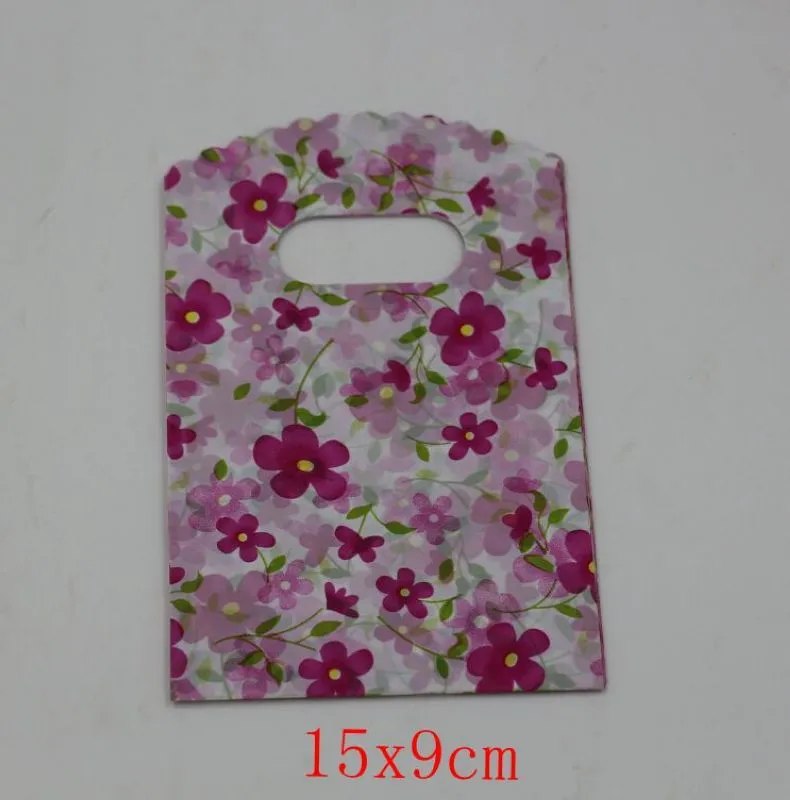 Jewelry Pouches .Flower Plastic Bags Jewelry Gift Bag .9X15cm / 13x20cm /15x20cm Etc.