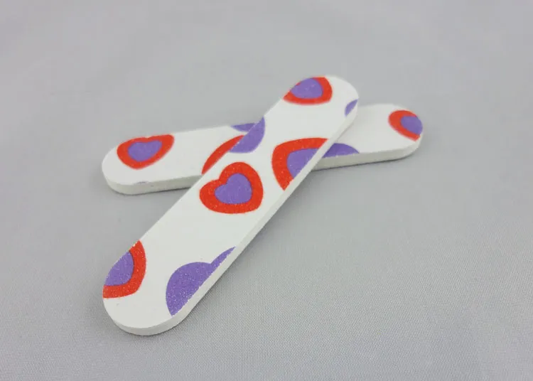 Kleurrijke Mini Salon Board Nail Files Buffer en Emery Boards Drop Verzending # NFZ009