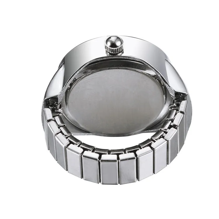 Anneau de mode Montre la personnalité disque Disque Fashion Femme Quartz Crystal Ring Watch Factory Direct S Christmas Gift Gift Men W1041720