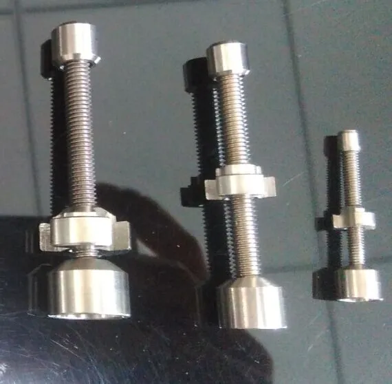 Orijinal titanyum tırnak Toplayıcı kiti cam bong titan tırnak ortak kase kubbe için 10mm 14.4mm 18.8mm titanyum adaptörü seçin