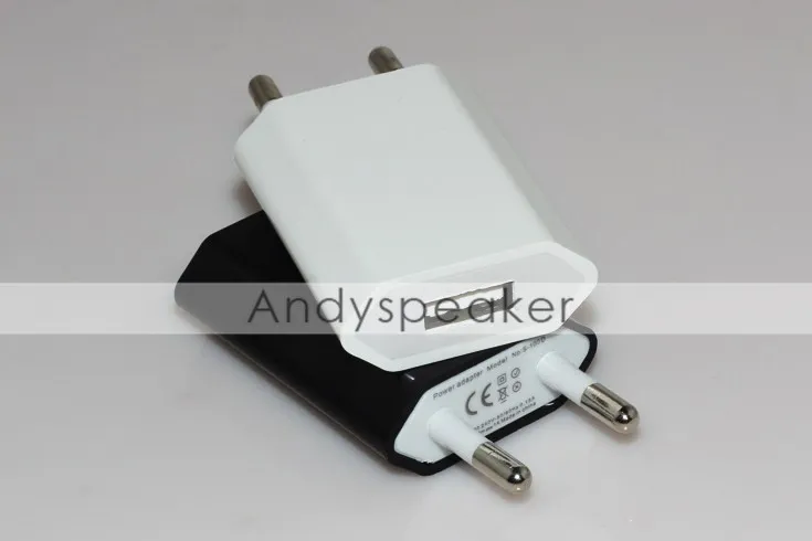 Wall Charger US UE Plug Real 5v/1A Universal dla telefonów komórkowych iPhone'a /partia