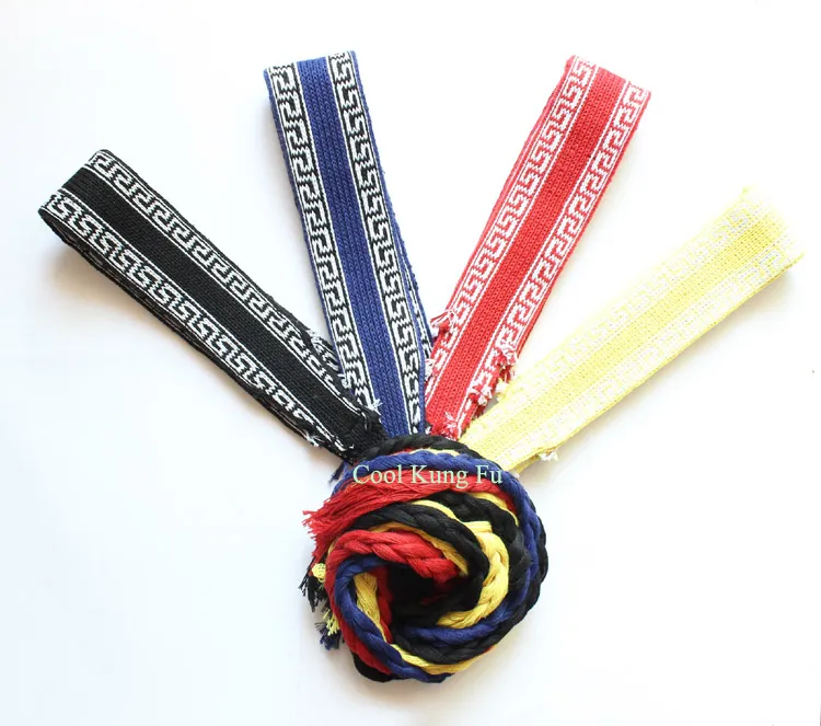 100 Cotton Chinese Kung Fu Belt Tai Chi Belt Belt Beld for Martial Practice Dance and Opera Strip2329899