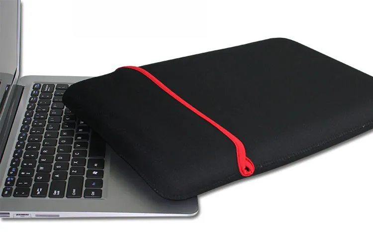 7-17inch bolsa de laptop bolsa protetora neoprene manga macia caso saco para 7-17 