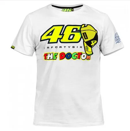 Envío gratis 2016 Camiseta VR 46 VALENTINO ROSSI M1 Moto GP el MAGLA camiseta