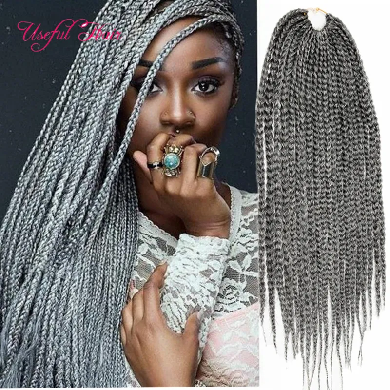 Ahorra a lo Grande en Compras al por Mayor de Trenzas De Caja De Crochet  Ombre Cabello De Trenzado Ombre: Extensiones De Cabello Sintéticas Livianas 