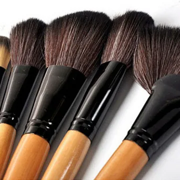 New ITME Professional de maquillage de brosse de maquillage Trousse de toilette Marque Laine Make Up Brush Set Case