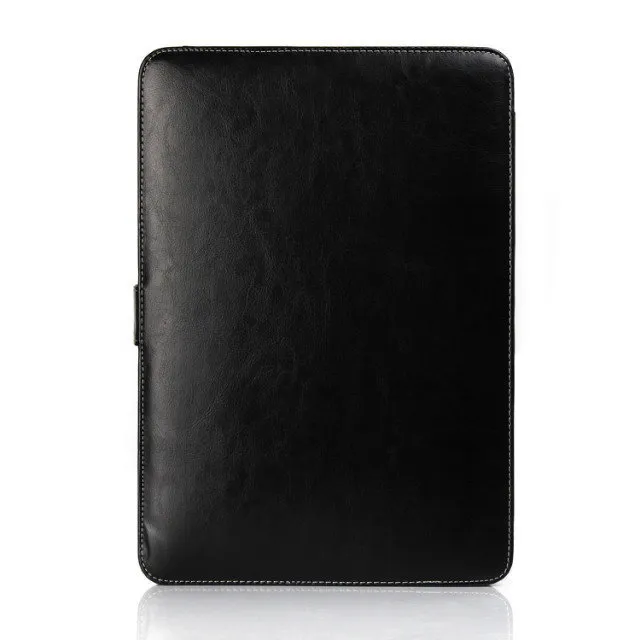 Faux Leather Laptop Folio Book Wallet Cover Case For Apple Macbook Air Pro 11'' 12'' 13" 15"