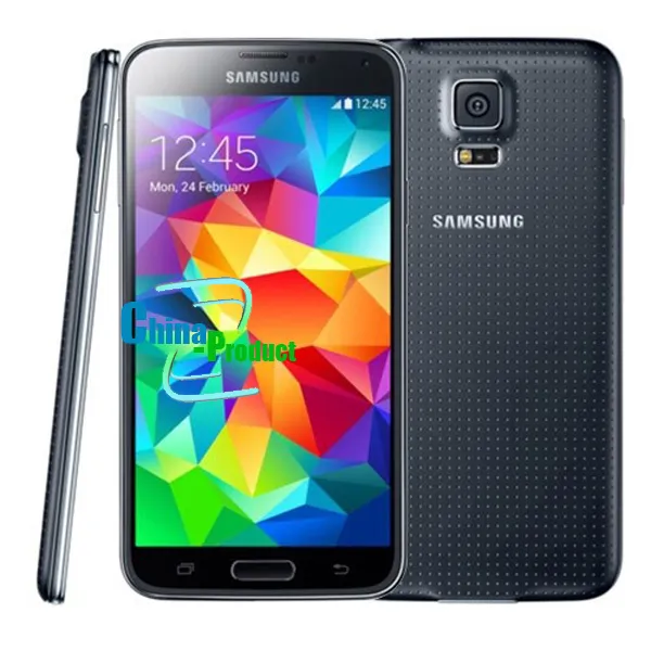 100% d'origine Samsung Galaxy S5 i9600 G900F téléphones quad core 2 Go de RAM 16 Go ROM 5.1 