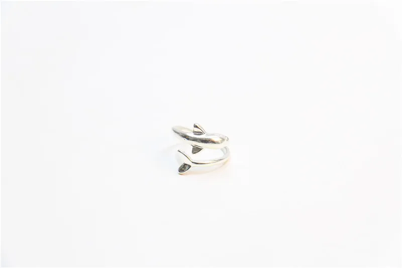 Fashion exclusive 18K Gold Plated/silver plated rings Animal ring lovely dolphins rings for women mixed color rings