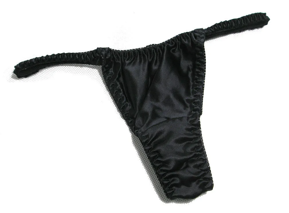 Thong Lot 2 Pairs 100 Soft Silk Brief Women039s GStrings Panties Sexy  Underwear US S M L XL XXL1341166