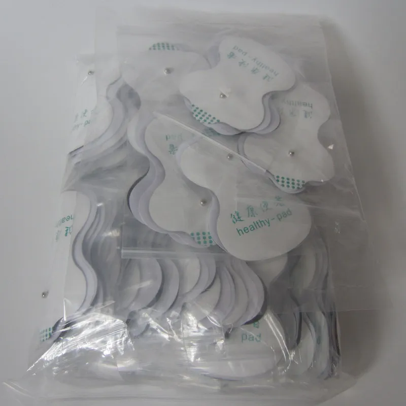 Coussinet de gel d'électrode de coussin de santé blanc de pour l'acupuncture électro stimulation musculaire masseur 6074029