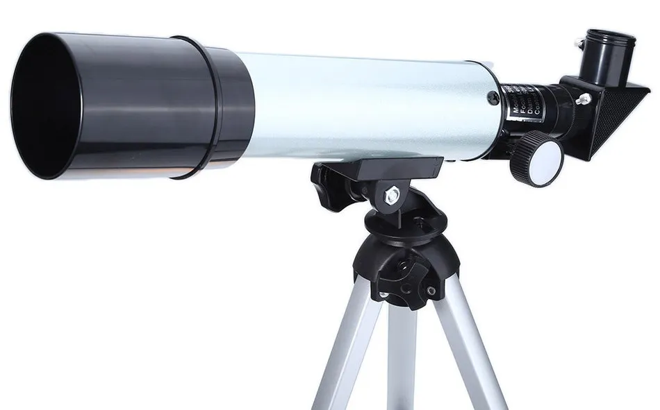 F36050 36050mm Outdoor Monocular Astronomical Telescopes Spotting Scope Refractive with Portable Tripod lot4453151