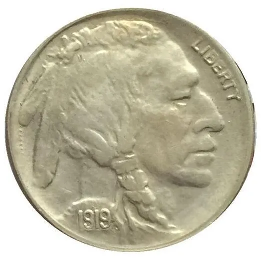 1919-S Buffalo Nickel Coin Copy Gratis frakt