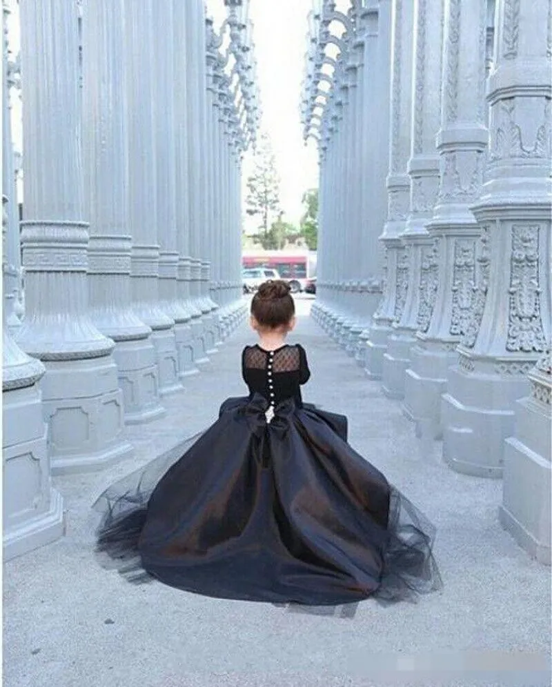 Fashion Black Mother and Daughter Prom Habills Off épaule High Low Taffeta Robes de soirée Vestidos de Baile Custom Made8964858