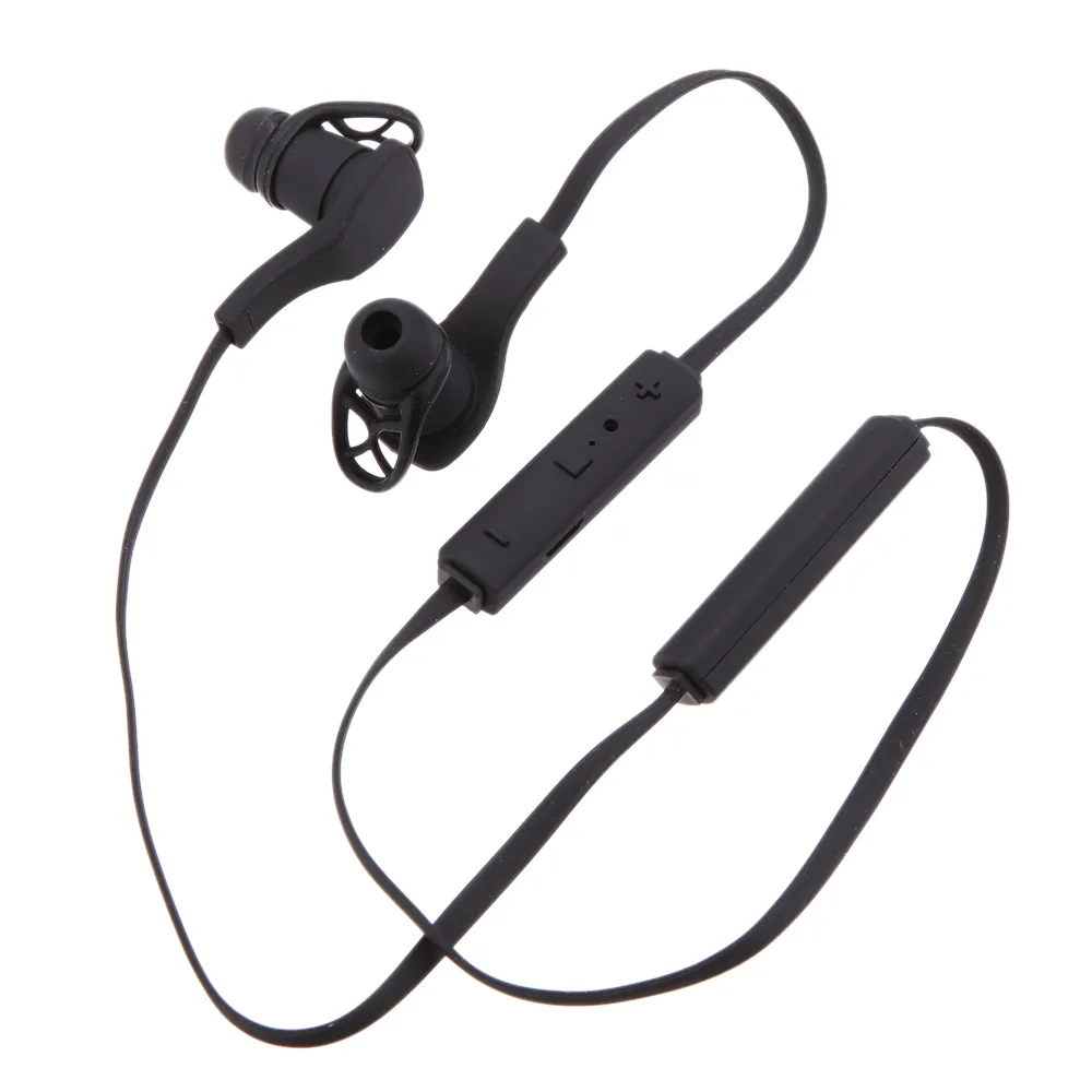 HS-06 Sport Stereo In-Ear Portable Headset Handfri Bluetooth 4.0 + EDR hörlurar hörlurar med MIC för smarta telefoner Tablet PC