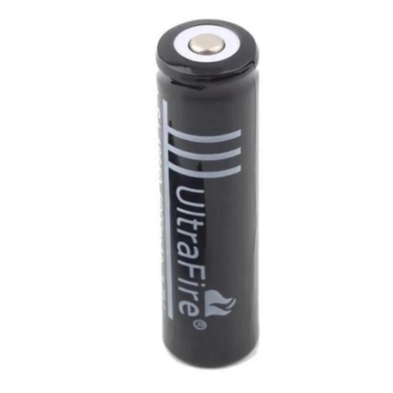 Black Ultrafire 18650 hohe Kapazität 6000mAh 37V Liion wiederaufladbare Batterie für LED -Taschenlampe Digitalkamera Lithium -Batterien C8270473