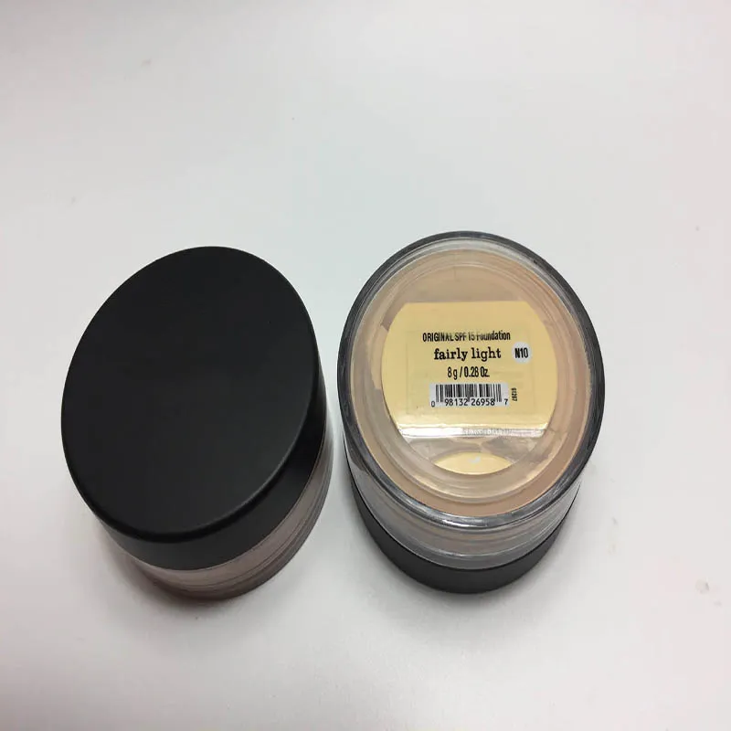 Hot Minerals Foundation Medium C10 / C25 / N10 / N20 8g Ny klick / Lås Högsta kvalitet Gratis DHL