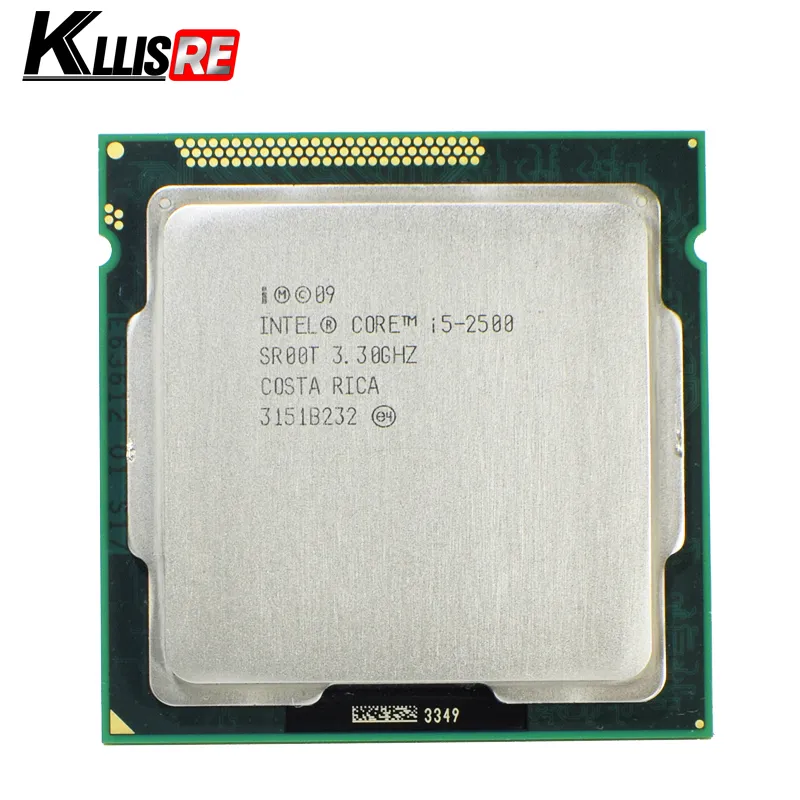 Processeur Intel i5 2500 3,3 GHz 6 Mo de cache L3 Quad-Core TDP : processeur de bureau LGA1155 95 W