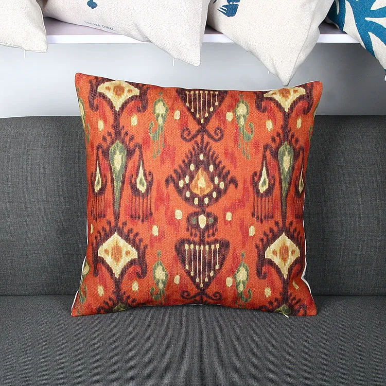 ethnic decorations for home office moroccan chaise sofa throw pillow case kilim almofada scandinavian cushion cover 45cm cojines