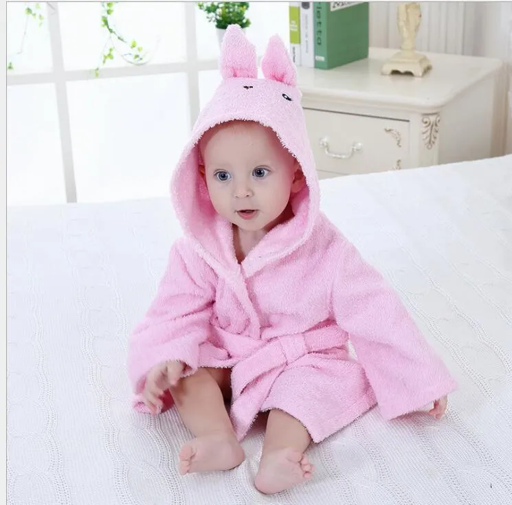 Nouveau 15 styles mignon animal peignoir Flanelle Enfants requin renard souris hibou modèle Robes de dessin animé Chemise De Nuit Enfants Serviettes Peignoirs À Capuche Pyjamas