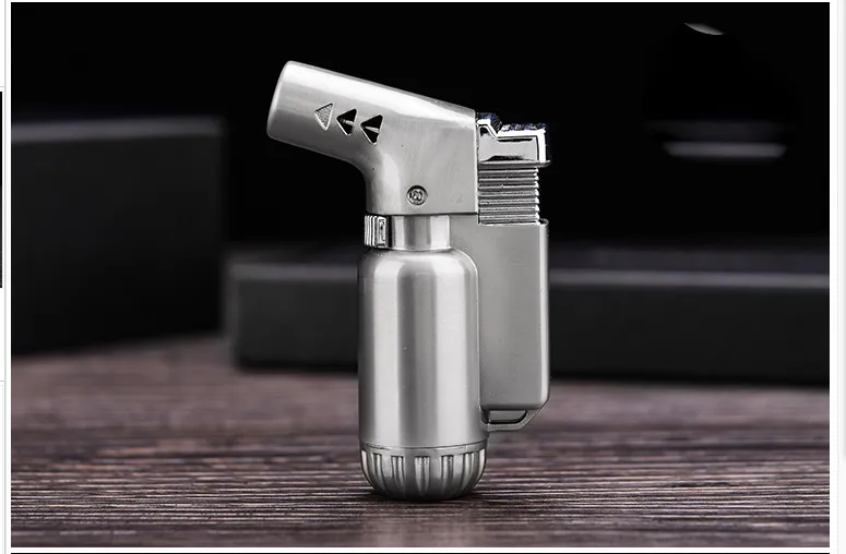 고품질 부탄 제트 불꽃 토치 라이터 Windproof Cigar Lighter 용접 건 Refillable Butane Gas 라이터 dhl 무료