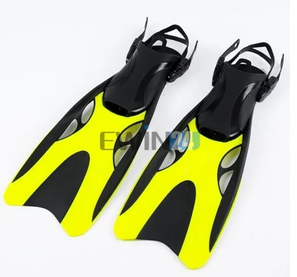 Justerbar nedsänkbara långa fenor snorkling Flipper Submersible Swimming Snorkel Diving Ny och säljer 85615645953777