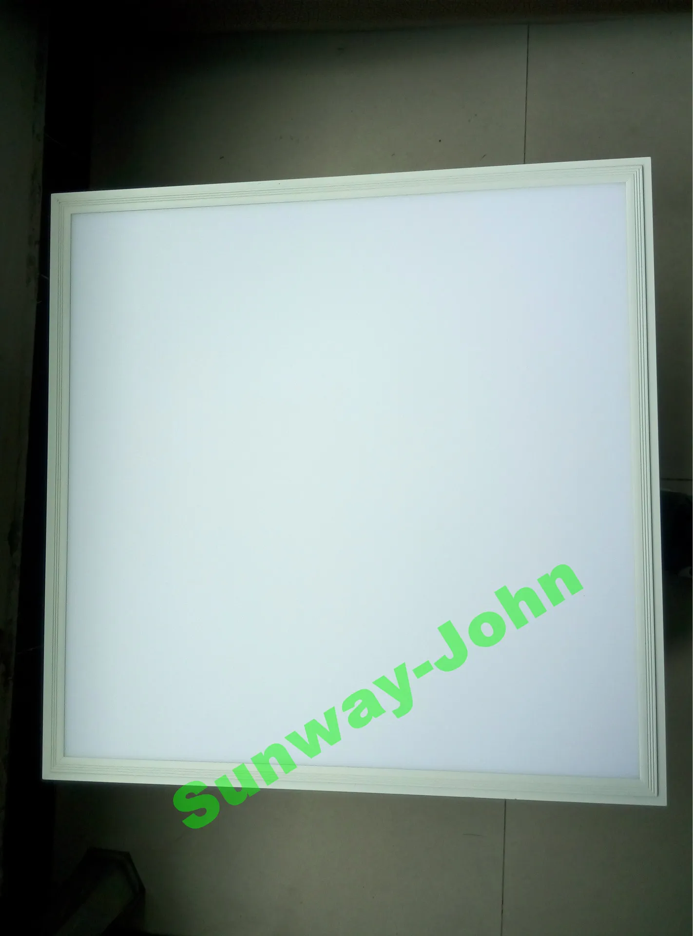 CE UL White Frame 2x2 2x4 LED-panellampor 600x600mm 36W 48 54W 72W Flat LED takpanel Ljus Varm Natur Vit AC85-265V