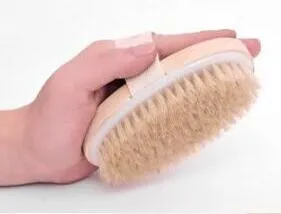 30 szt. Naturalny drewniany drewniany włosy brzęczenie masażer wanna prysznic Back Spa Scrubber5065480