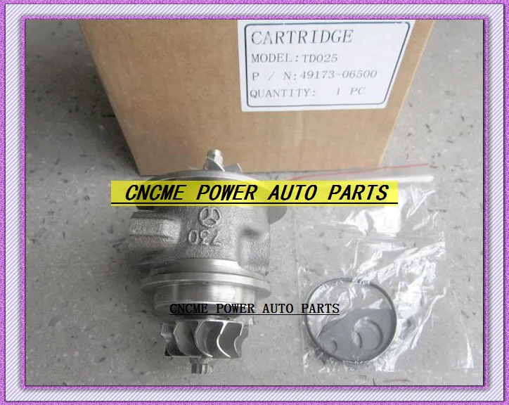 ターボカートリッジChra Core TD025 49173-06500 49173-06501 49173-06501 Opel Astra G H CORSA C Combo H Meriva 1999- Y17DT 1.7L