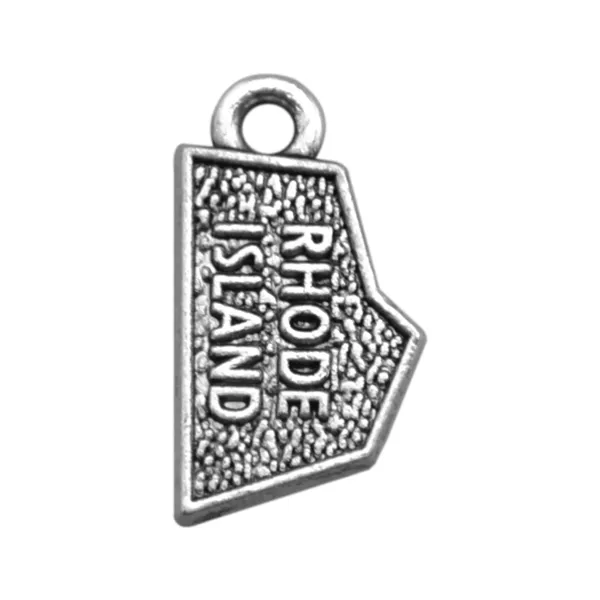 New Fashion Rhode Island Hand Stamped Jewelry Charms Jewelry Making DIY