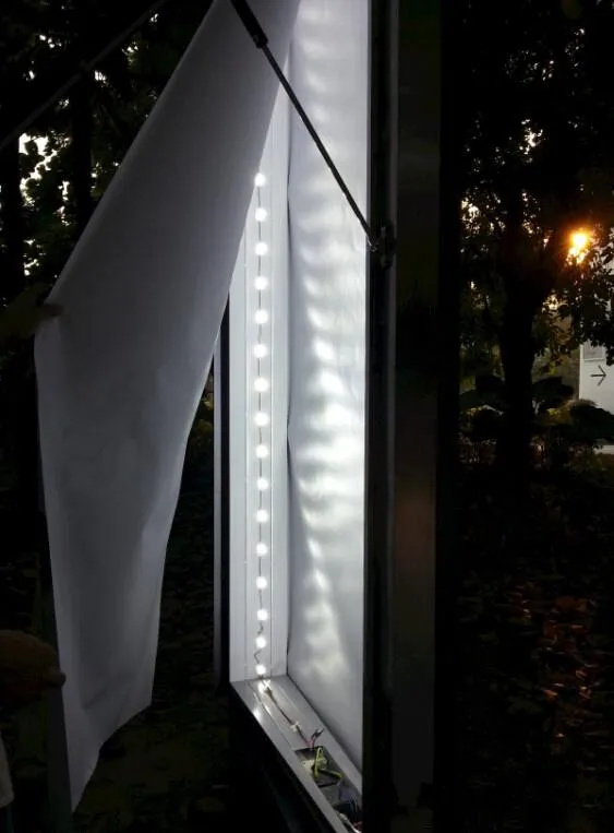 Più ampia vista 160 gradi Outdoor 5730 ha condotto il modulo con la lente SMD ha condotto il modulo 3 LED 84LM impermeabile l'illuminazione del cartello 5 Clors sceglie / miscela