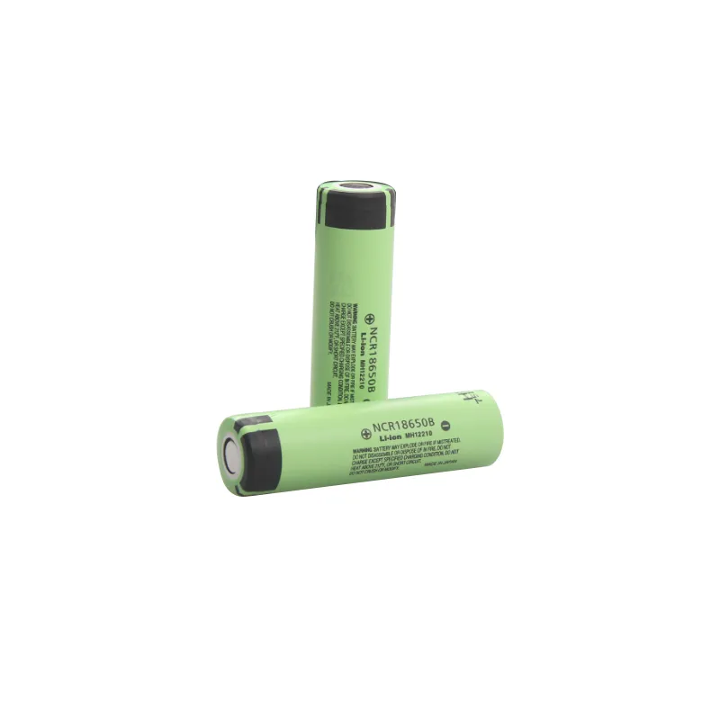 Authentique batterie 18650 cylindrique rechargeable NCR18650B 3.6V 3400mAh 4.87A à dessus plat non protégé pour lampe de poche