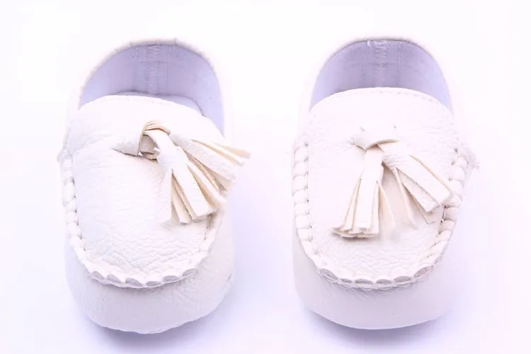 Bébé Fille Mocassins Princesse Premier Walker Chaussures En Cuir Pour Bébé Prewalker Toddler Antidérapant Tassel Partie Chaussure Enfants Concourant Chaussures YW-S05