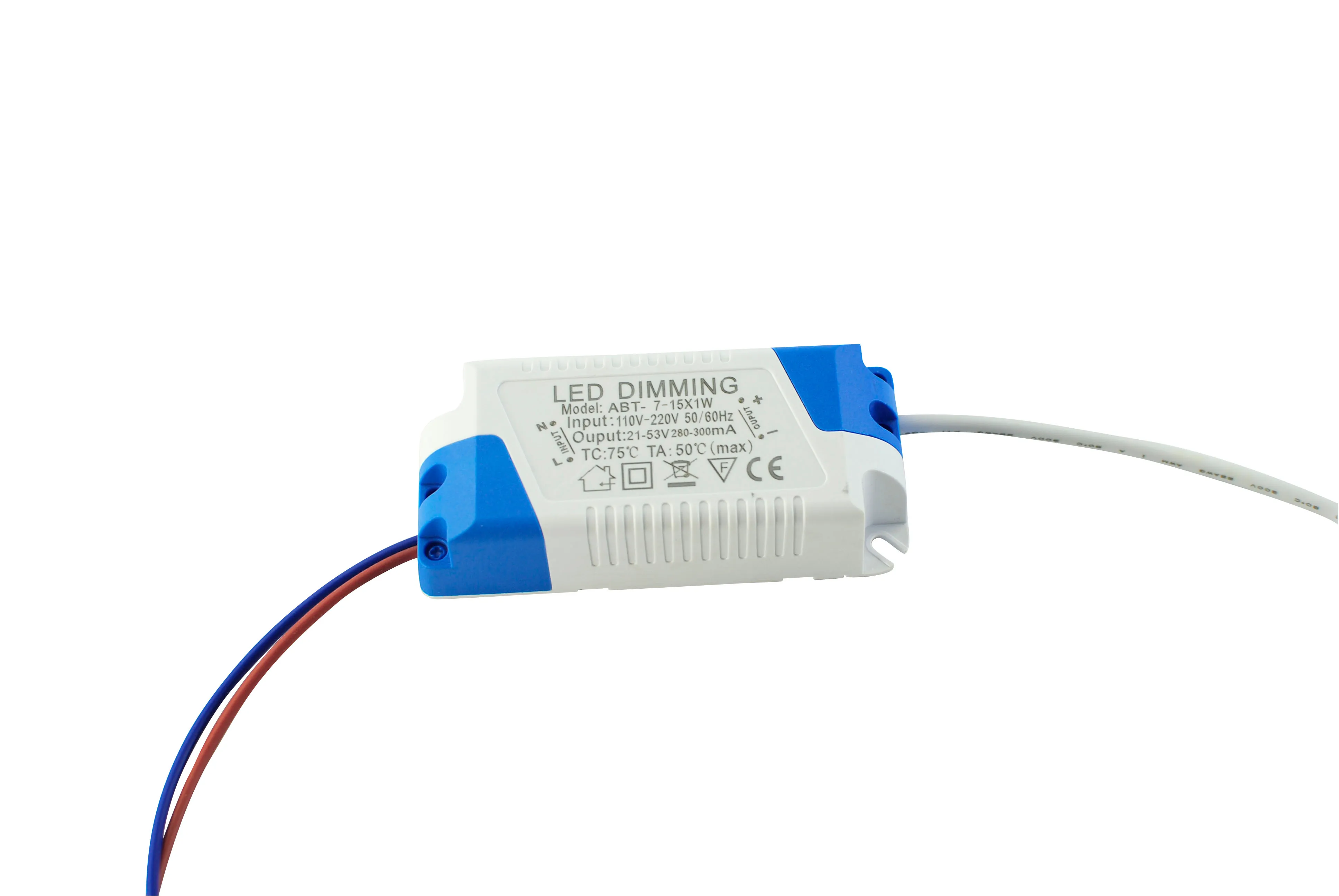 Driver LED dimmerabile BSOD 7-15 W Uscita dimmer 21-53 V Alimentatore dimmerabile a corrente costante Trasformatore pannello a soffitto LED