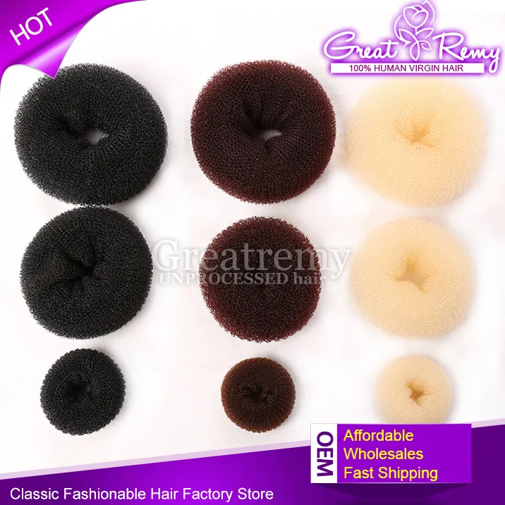 New Hair Roller Beauty Easy Bun for Donut Hair Band Korea Style Hair Extension Disk Greatremy