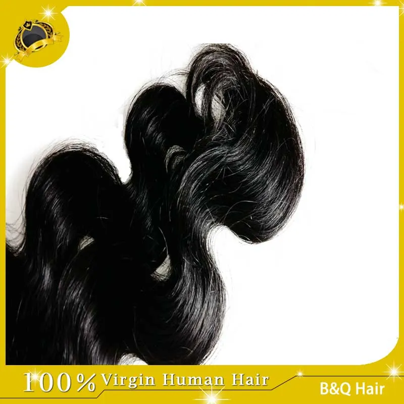 !! Wholesale Unprocessed 100 Human Hair Extensions Malaysian Indian Peruvian Hair Body Wave Hair Weaves