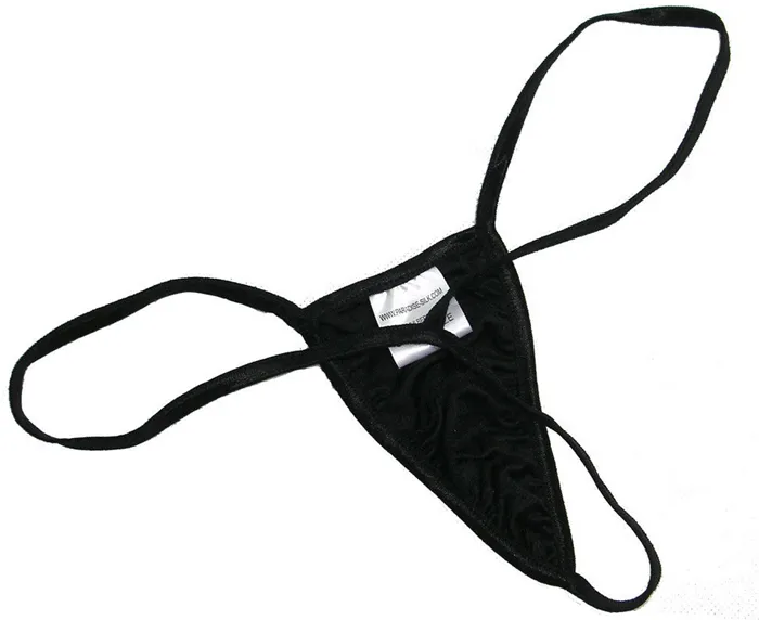 Mode Nya Kvinnor Hot Sexig 4 Par Ren Silk Sticka Kvinnor Micro G-String Thong One Size