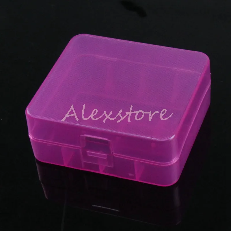 Portable Plastic Battery Case Box Safety Holder Storage Container pack batteries for 2*26650 or 3*18650 lithium ion battery