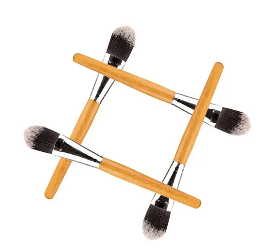 New Woman Makeup Brushes Bamboo Handle Facial Mask Makeup Brush Face Beauty Brushes 