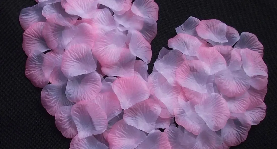 Artificial Silk Rose Flowers Petals Wedding Table Decoration Petal Flower Wedding Events Accessories Decorations1167178