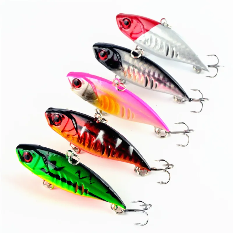 LIMITED DIRECT SELED VIB FISHLURESフック6.5CM 10.4G WOBBLER CRANKBAITパイクナマズの水着LifeLike Bait