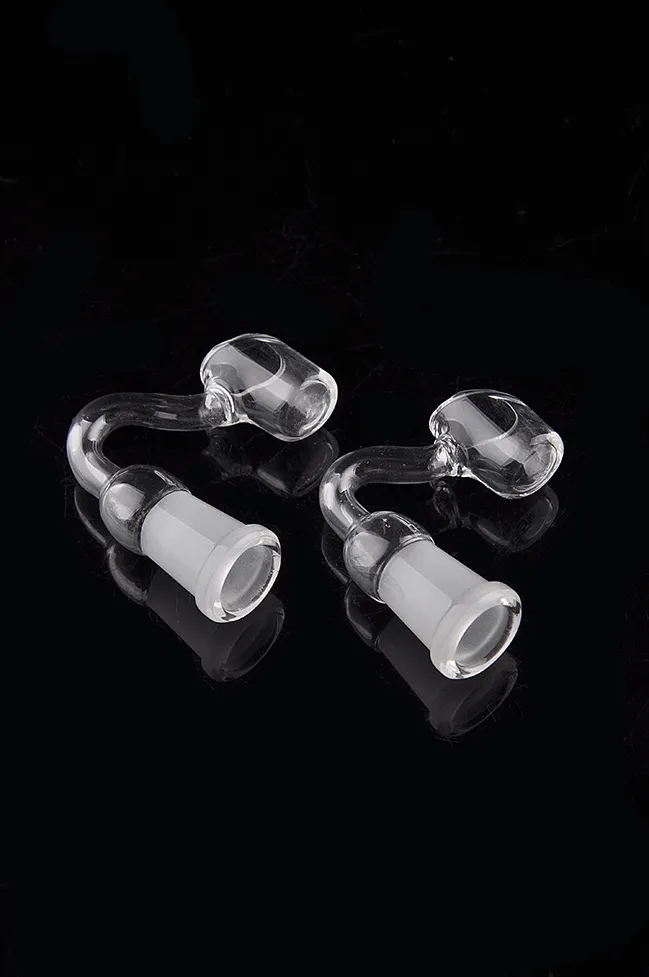 Hot Sale Glass Nail Domeless med Hook, Club Banger Nail Domeless Glass Banger Nail For Enail Coil Heater