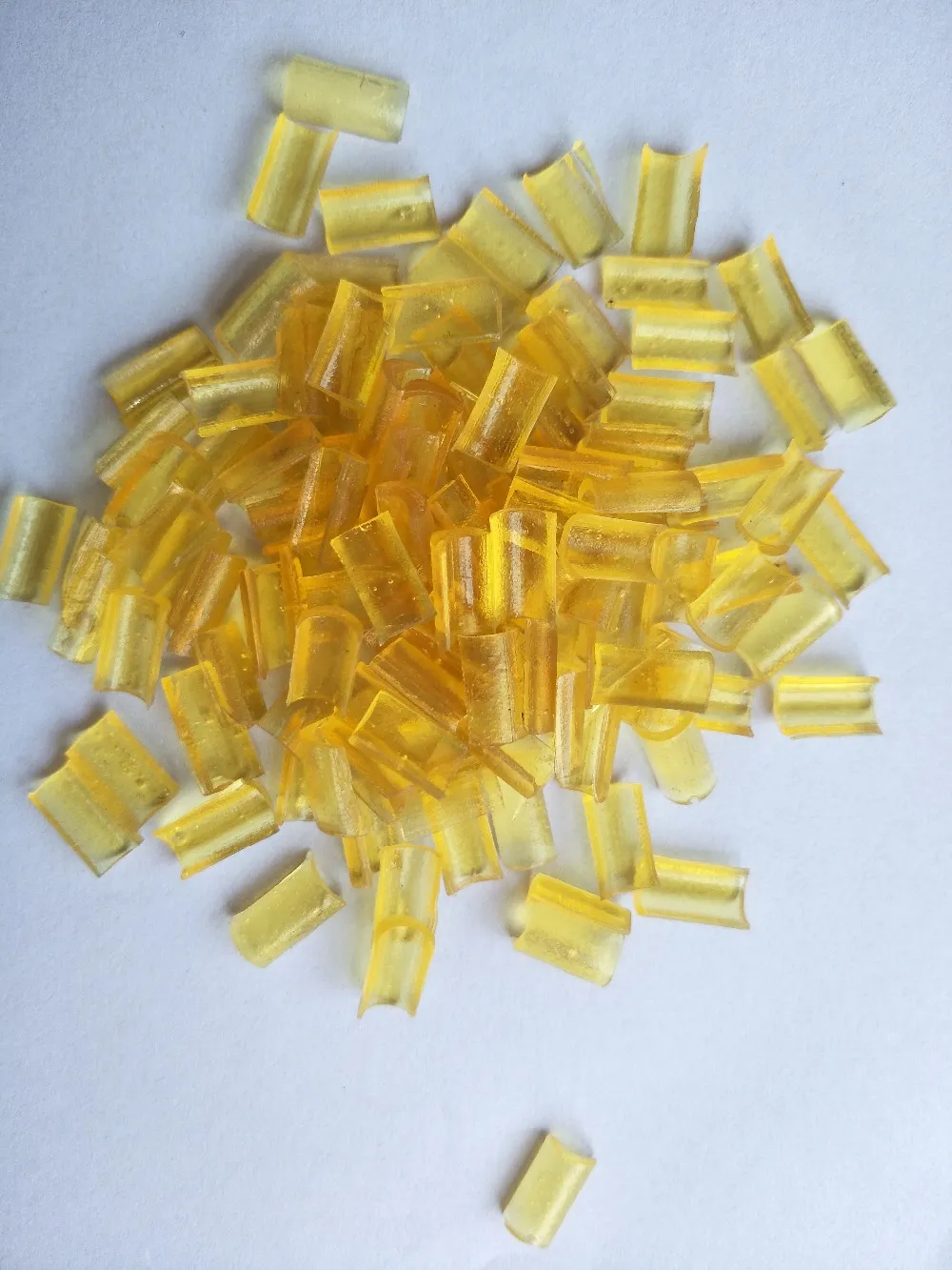 Keratin U Shape Nail Tips For Fusion Keratin Glue Hair Extensions Clear