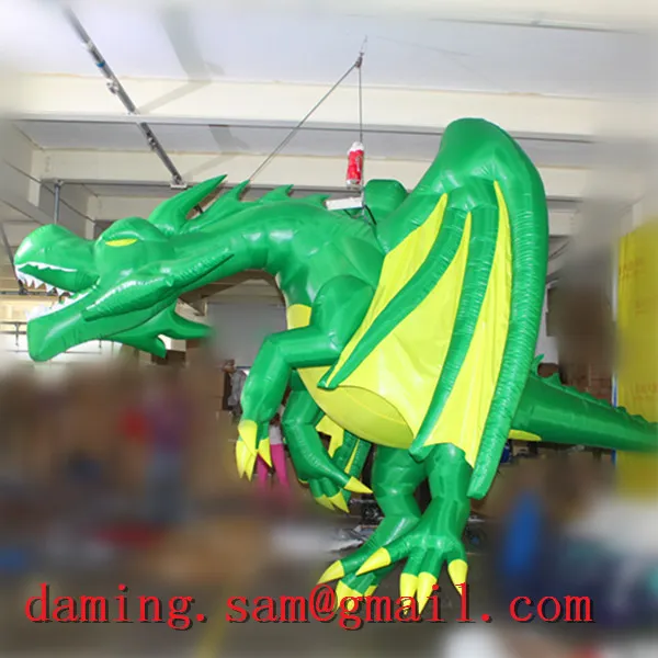 Large Inflatable Flying Dragon Decoration